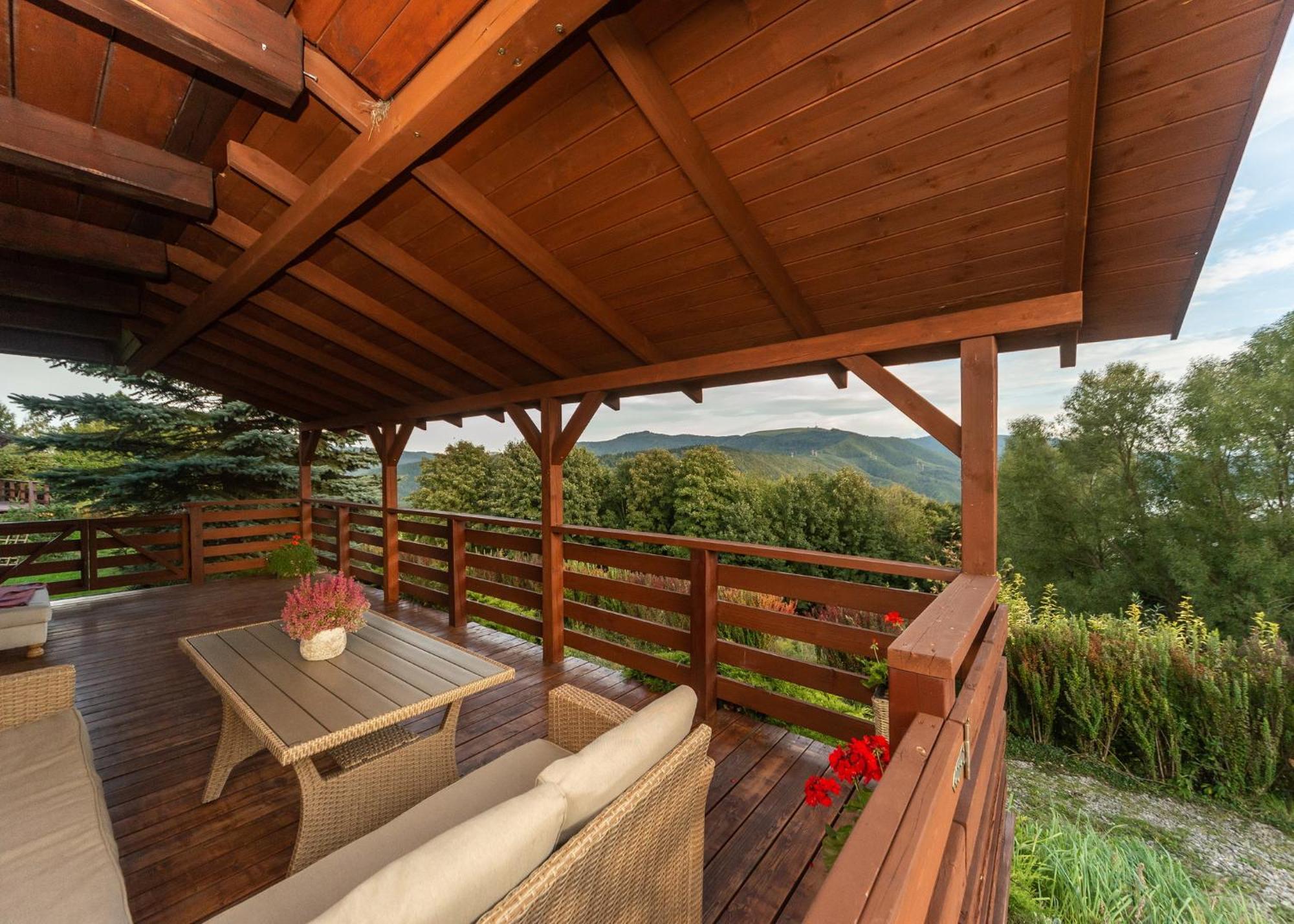 Domek Na Hrobaczej - Jacuzzi&Sauna Międzybrodzie Bialskie Εξωτερικό φωτογραφία