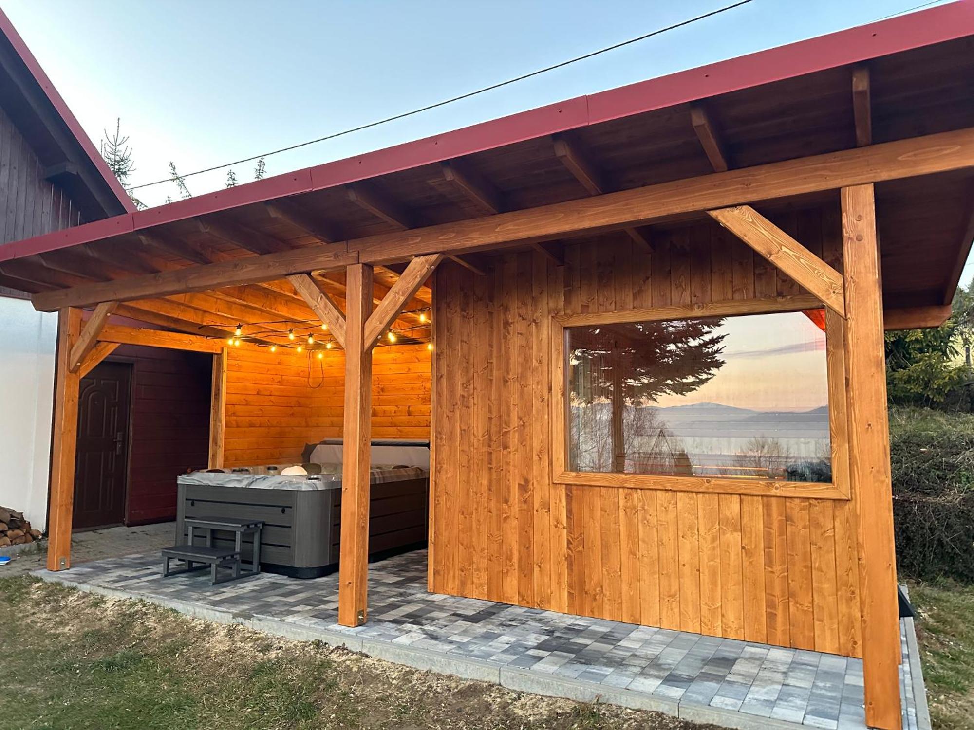 Domek Na Hrobaczej - Jacuzzi&Sauna Międzybrodzie Bialskie Εξωτερικό φωτογραφία